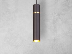 Miniaturka 1 - Pojedyncza lampa wisząca Larotino pokazana we wnętrzu