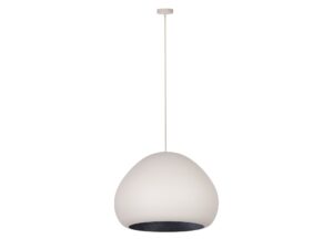 Miniaturka 9 - Lampa wisząca Lava beżowo-czarna na jasnym tle