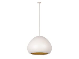 Miniaturka 8 - Lampa wisząca Lava beżowo-złota na jasnym tle
