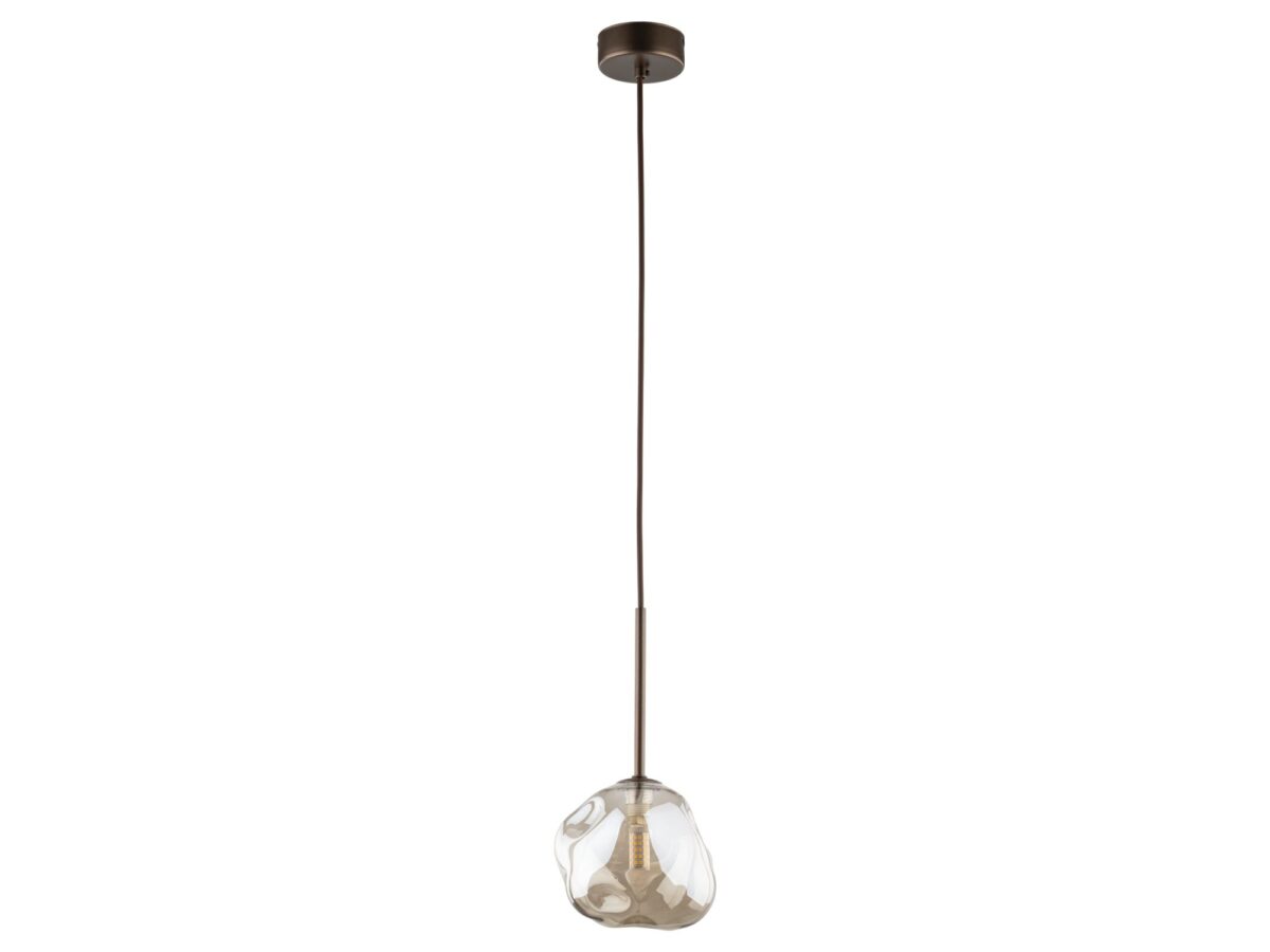 Lampa wisząca Lava 1-punktowa G9 ze szklanym kloszem