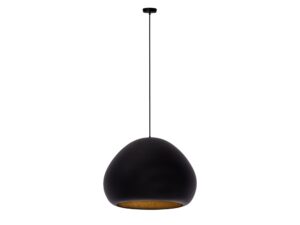 Miniaturka 2 - Lampa wisząca Lava czarno-złota na jasnym tle