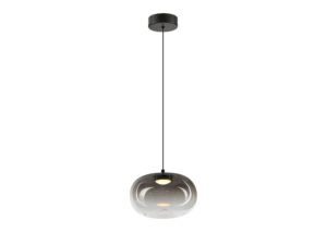 Miniaturka 13 - Lampa wisząca Lavatona 4 W przydymiony cała na białym tle