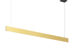 Miniaturka 4 - Lampa wisząca Linius 150 mosiężna LED 3000 K