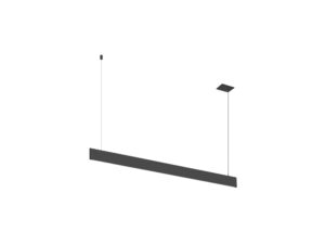 Miniaturka 2 - Linius 150 czarna lampa LED ujęcie odwrócone
