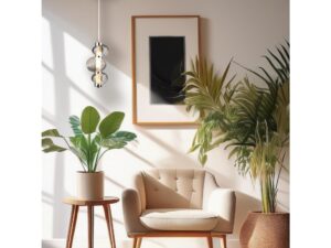 Miniaturka 3 - Lampa wisząca Ralosona 12 W chromowana – ujęcie 1