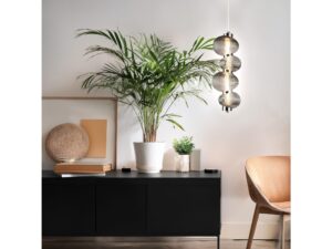 Miniaturka 3 - Lampa wisząca Ralosona 17 W chromowana – ujęcie 1