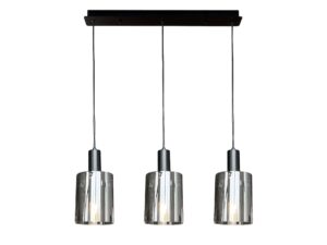 Miniaturka 1 - Lampa wisząca Levolira 3-punktowa czarna na białym tle