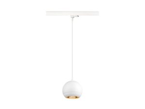 Miniaturka 1 - Lampa wisząca szynowa Light Eye 150 biała matowa, widok całej oprawy