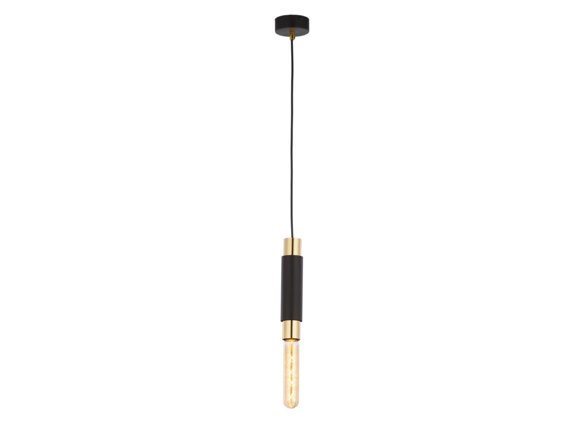 Lampa wisząca Lile 1-punktowa – złota lub chromowana