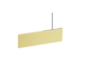 Miniaturka 7 - Lampa wisząca Linius 120 mosiężna, dodatkowe ujęcie