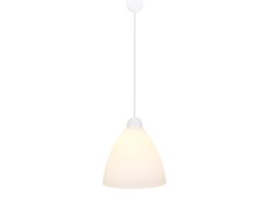 Miniaturka 1 - Lampa wisząca Lorovino z rozświetlonym białym kloszem