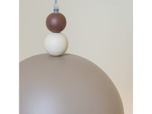 Miniaturka 7 - Lampa wisząca Lumevino w aranżacji z beżowymi dodatkami