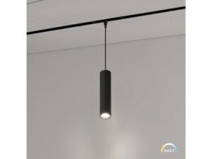 Miniaturka 2 - Czarna lampa wisząca magnetyczna LED 7 W w aranżacji wnętrza