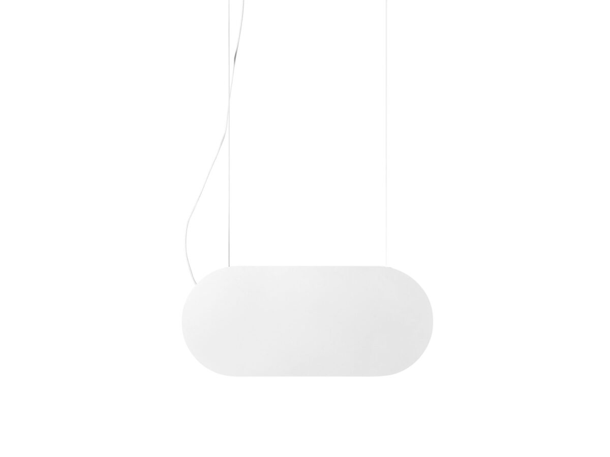 Lampa wisząca MALUMI A LED z owalnym korpusem