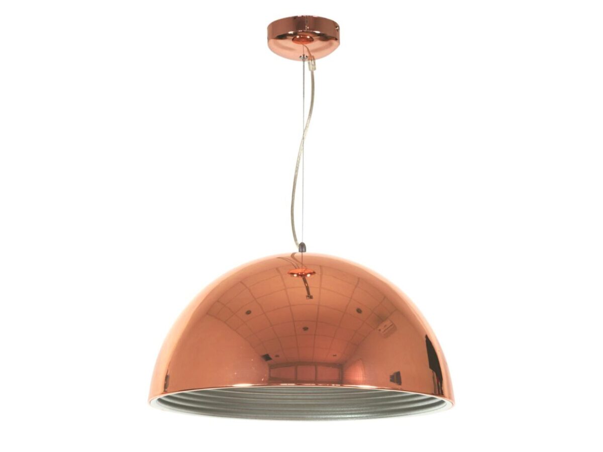 Lampa wisząca Mareveta 40 cm miedziana