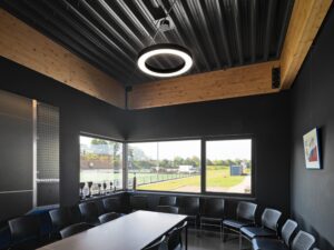 Miniaturka 1 - Lampa wisząca Medo Ring 60 w czarnym wykończeniu we wnętrzu