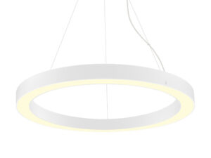 Miniaturka 1 - Medo Ring 90 PHASE LED biała lampa wisząca – cały produkt