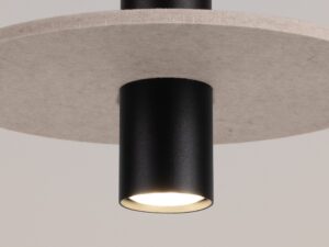 Miniaturka 4 - Filcowa lampa wisząca Merovia 30 cm – zdjęcie 5