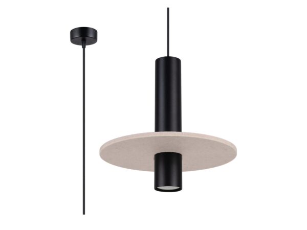 Filcowa lampa wisząca Merovia 30 cm