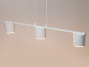 Miniaturka 5 - Lampa wisząca Mila 3 biała na dodatkowym zdjęciu producenta
