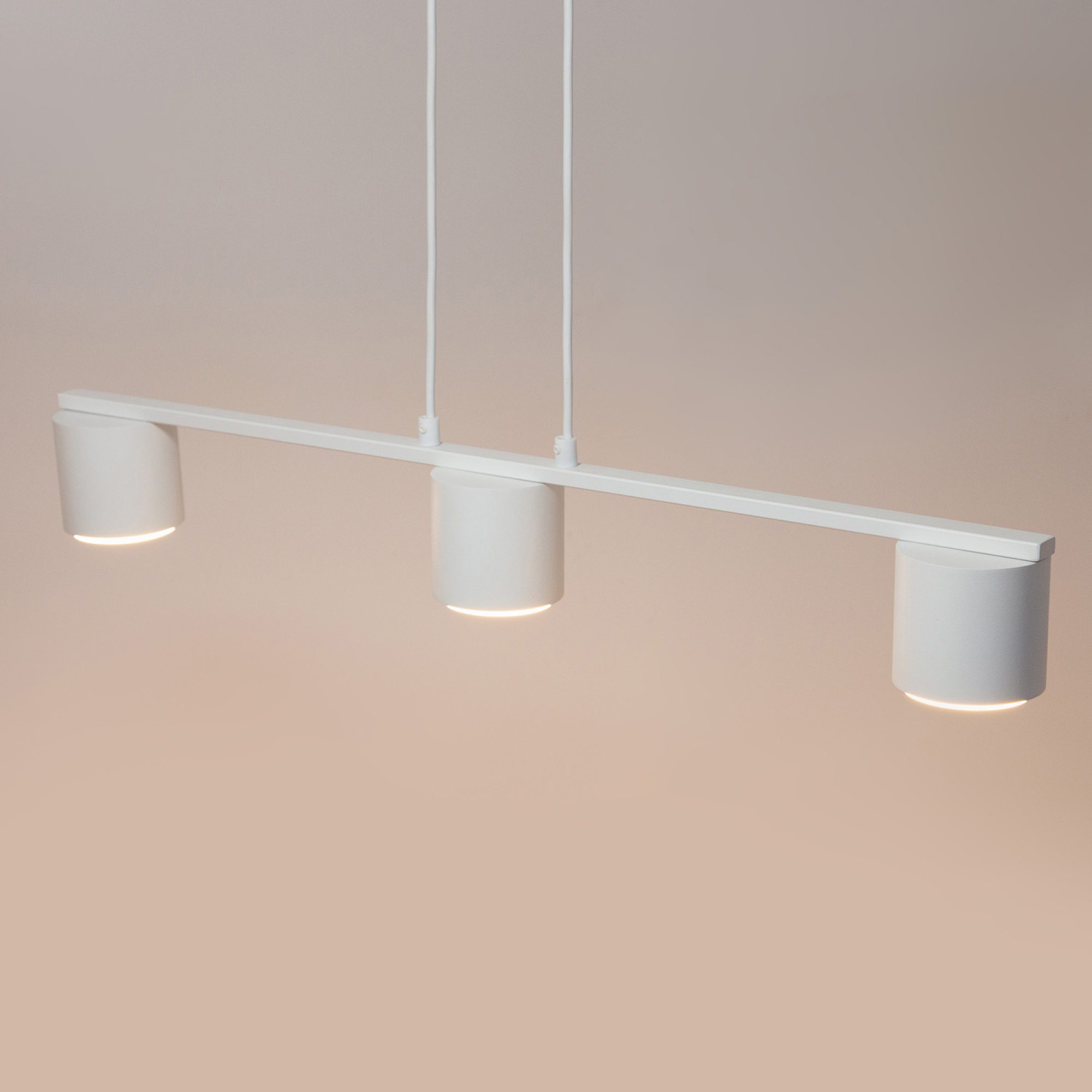 Lampa wisząca Mila 3 biała na dodatkowym zdjęciu producenta