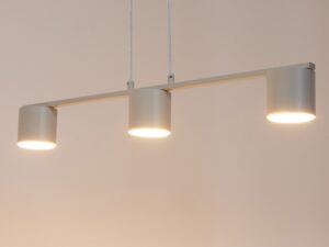 Miniaturka 6 - Lampa wisząca Mila 3 w odcieniu szary beż, ujęcie producenta