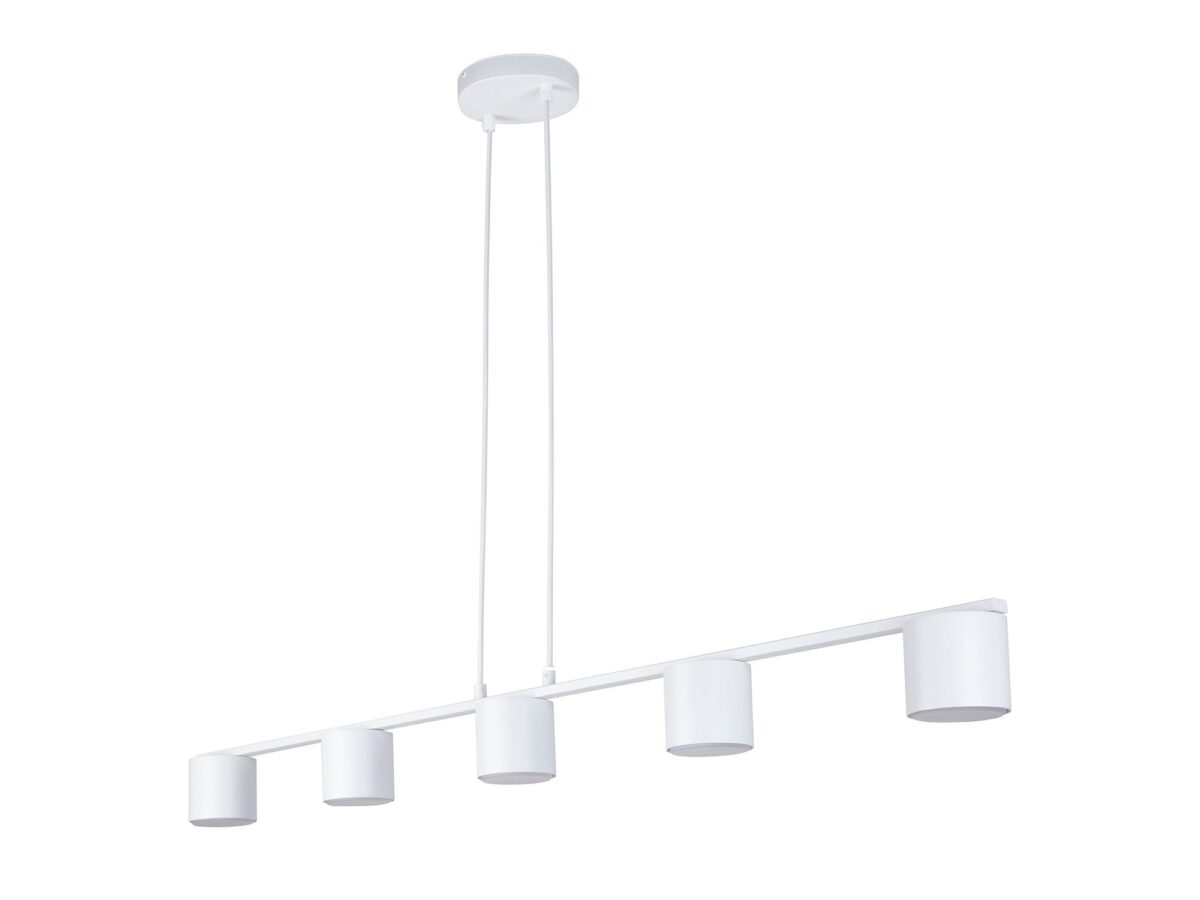 Lampa wisząca Mila 5 – 5-punktowa liniowa GX53