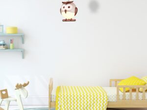 Miniaturka 1 - Lampa wisząca dziecięca Mironio sowa E14 15 cm – zdjęcie 2