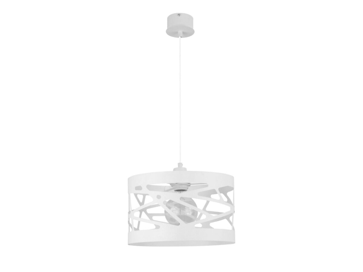 Lampa wisząca Moduł Frez M 1-punktowa z metalowym kloszem