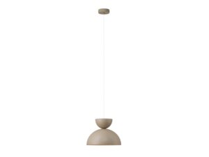 Miniaturka 3 - Lampa wisząca Mosaic A 1 ciepły beż z kloszem ze stali lakierowanej