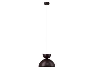 Miniaturka 8 - Lampa wisząca Mosaic A 1 czekoladowy brąz z kloszem ze stali lakierowanej