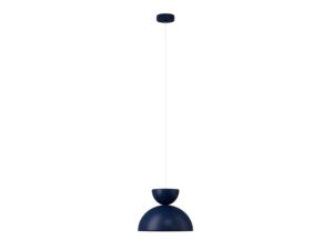 Miniaturka 7 - Lampa wisząca Mosaic A 1 granatowa z kloszem ze stali lakierowanej
