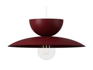 Miniaturka 6 - Lampa wisząca Mosaic C 1 w bordowej wersji kolorystycznej