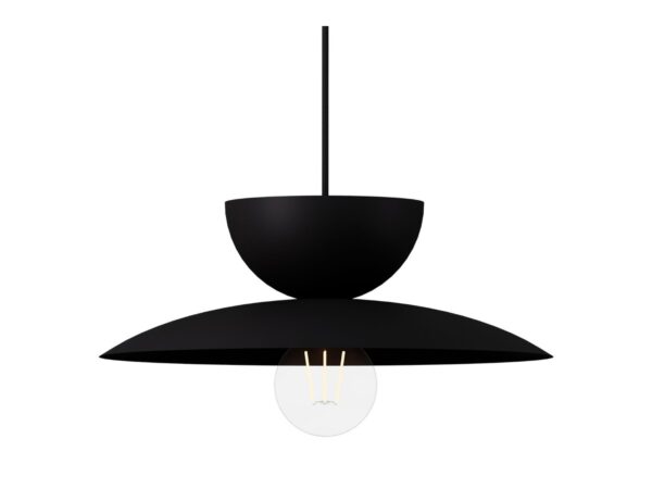 Lampa wisząca Mosaic C 1 w czarnej wersji kolorystycznej