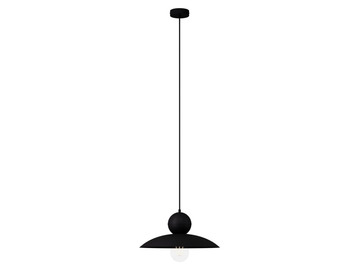Lampa wisząca Mosaic E 1 z metalowym kloszem 41 cm