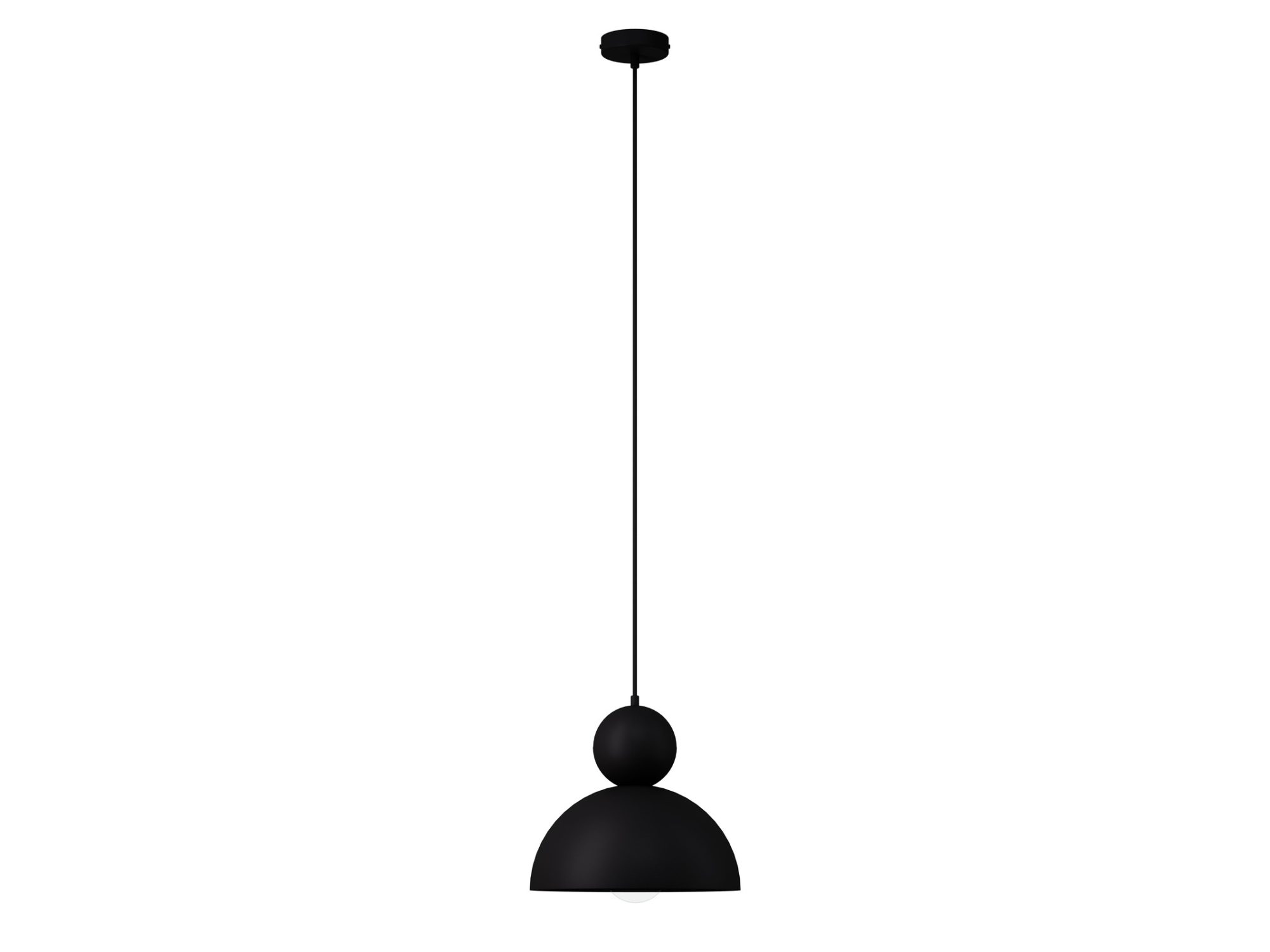 Lampa wisząca Mosaic F 1 czarna, dodatkowe ujęcie