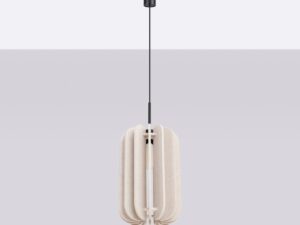 Miniaturka 1 - Lampa wisząca Mulvessa 27 cm w aranżacji wnętrza