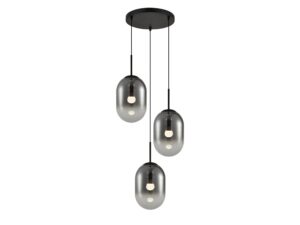 Miniaturka 1 - Lampa wisząca Neramio 3-punktowa E14 w układzie okrągłym – zdjęcie 2