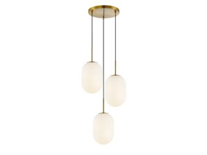 Miniaturka 5 - Lampa wisząca Neramio 3-punktowa E14 w układzie okrągłym