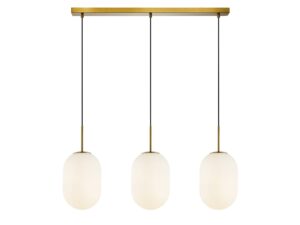 Miniaturka 5 - Lampa wisząca Neramio liniowa 3-punktowa E14 83 cm