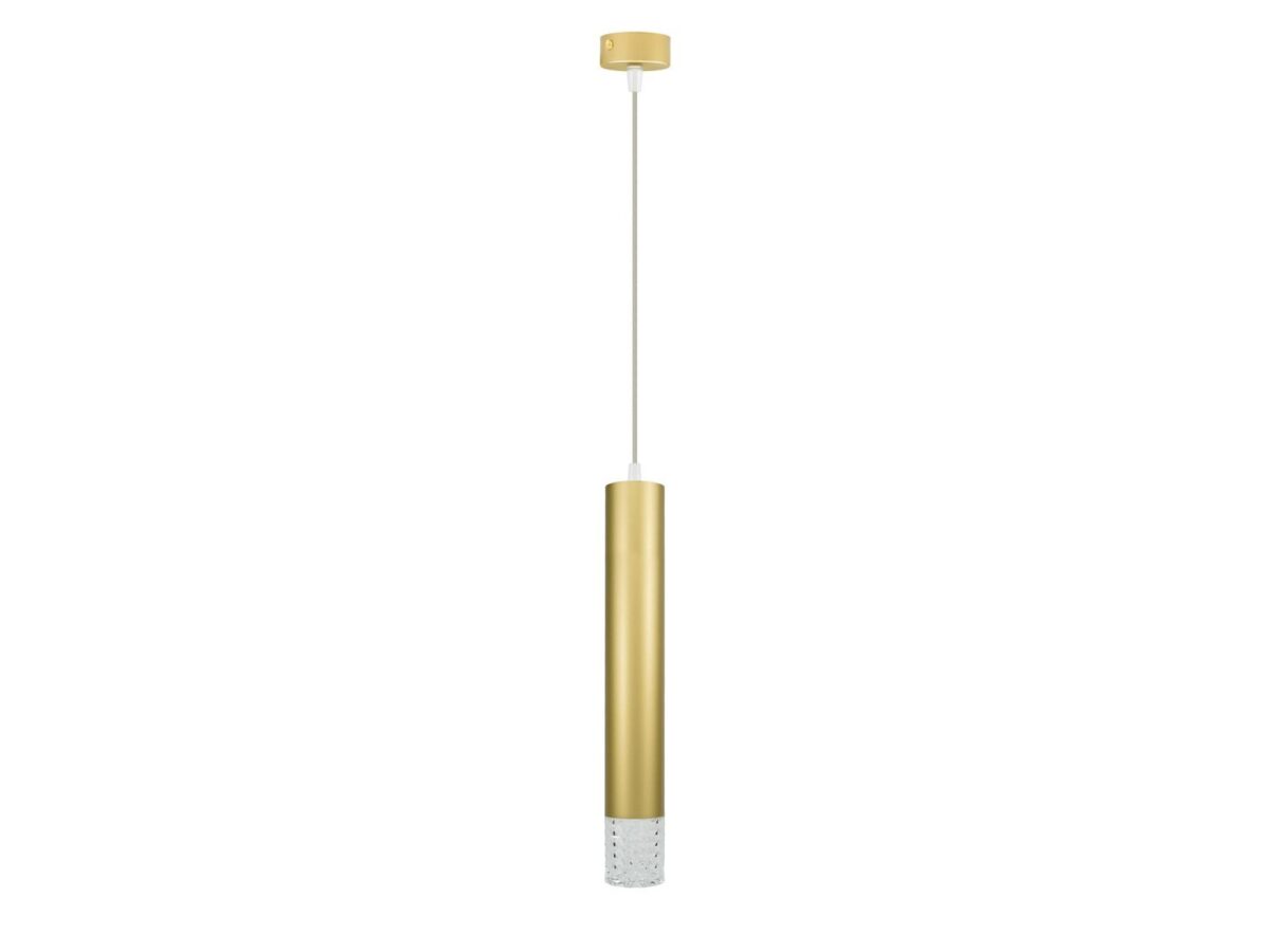 Lampa wisząca Neroleta złota 1 × GU10