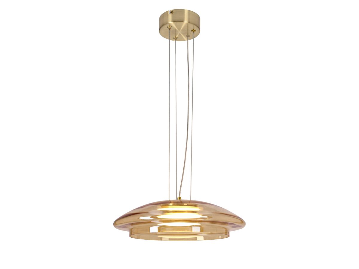 Lampa wisząca Nerolia 34 cm z dwukolorowym kloszem