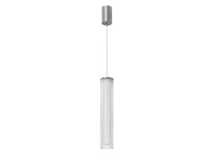 Miniaturka 7 - Lampa wisząca Noreva LED 10 W w wersji chromowanej – widok boczny