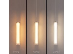 Miniaturka 2 - Lampa wisząca Noreva LED 10 W w wersji czarnej – aranżacja 1
