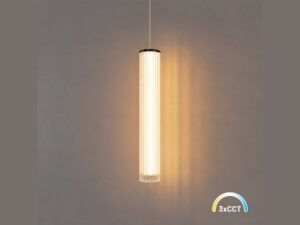 Miniaturka 1 - Lampa wisząca Noreva LED 10 W w wersji czarnej – packshot