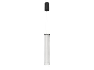 Miniaturka 9 - Lampa wisząca Noreva LED 10 W w wersji czarnej – widok boczny