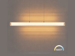 Miniaturka 1 - Lampa wisząca Noreva LED 16 W w wersji czarnej – packshot