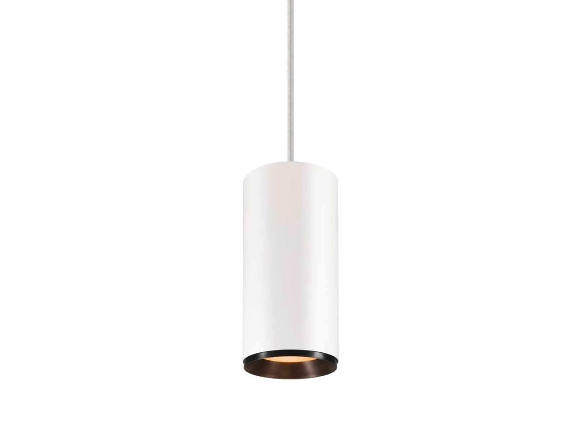 Lampa wisząca Numinos XL PD biała – pełny widok oprawy