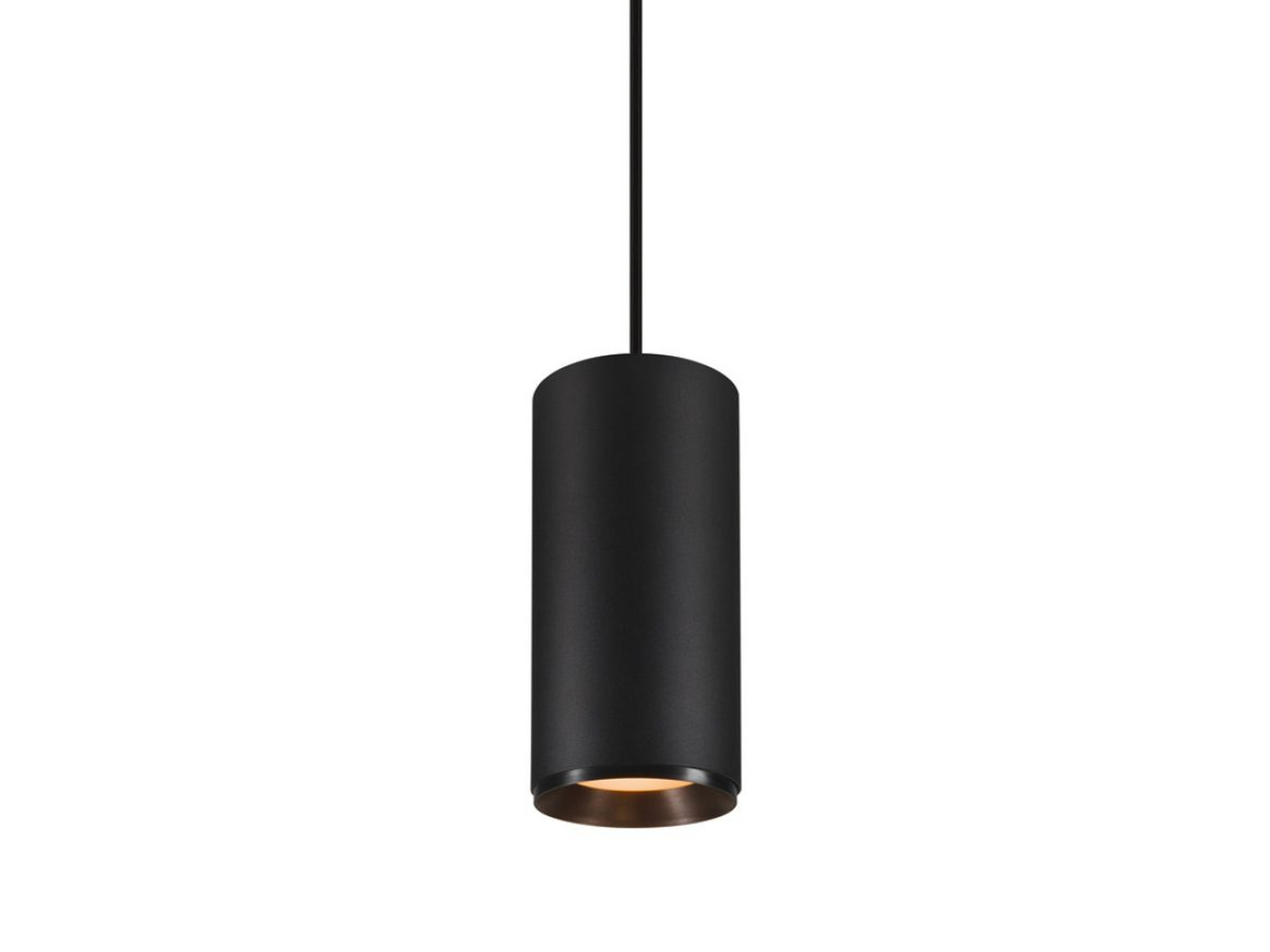 Lampa wisząca Numinos XL PD czarna – pełny widok oprawy