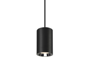 Miniaturka 2 - Lampa wisząca Numinos XS 48 V DALI czarna z chromowanym detalem
